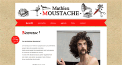 Desktop Screenshot of mathieumoustache.fr